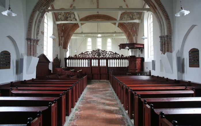 Nr. 3: De kerk in Westeremden heeft een van de meest sfeervolle interieurs in Groningen.