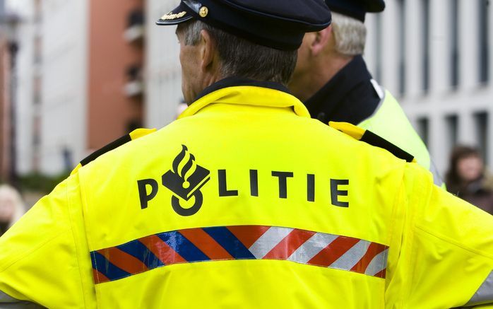 Politiebewaking. - Foto ANP