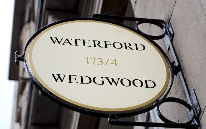 Het Brits–Ierse producent van kristal en porselein Waterford Wedgwood kan mogelijk toch aan een faillissement ontkomen. Foto EPA