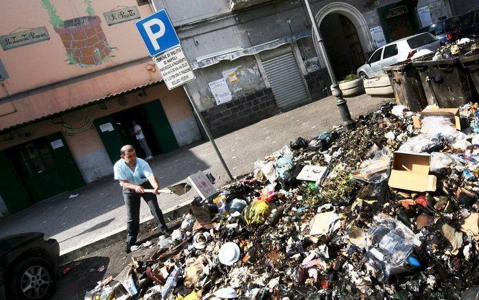 Topman Antonio Caiazzo is maandag in de Spaanse hoofdstad Madrid opgepakt. Justitie in Italië verdenkt Caiazzo onder meer van moorden, afpersingen en bedreigingen. Foto EPA