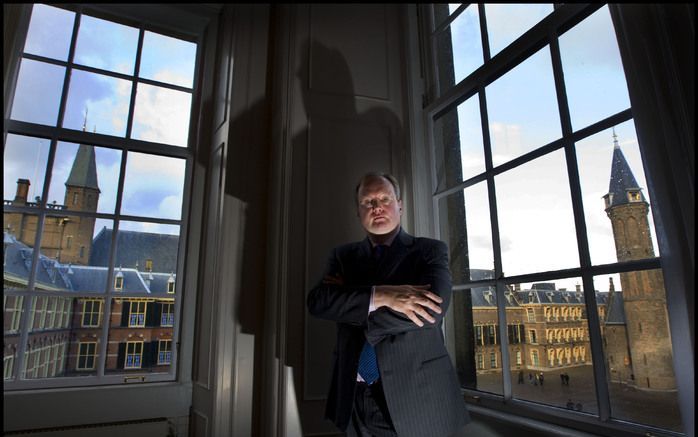 DEN HAAG - Portret van buitenlandwoordvoerder van de VVD, Van Baalen, in de Tweede Kamer in Den Haag. Foto ANP