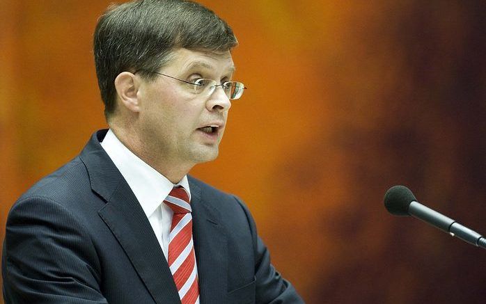 Premier Balkenende: Hoofd koel houden. Foto ANP