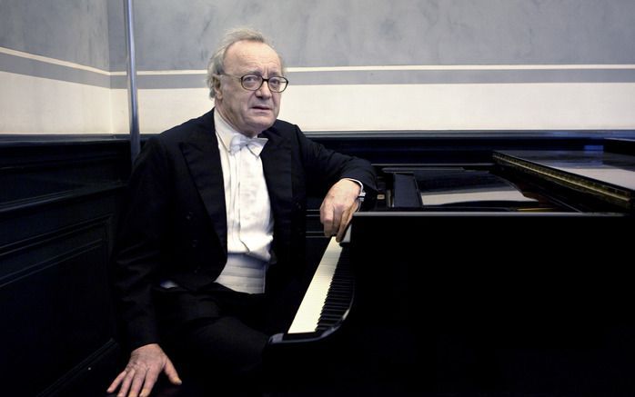 De legendarische pianist Alfred Brendel is zichzelf de jaren door trouw gebleven. De parelende no nonsenseaanslag waardoor zijn vertolkingen een haast analytische uitstraling krijgen, had hij in de jaren vijftig ook al. Foto ANP