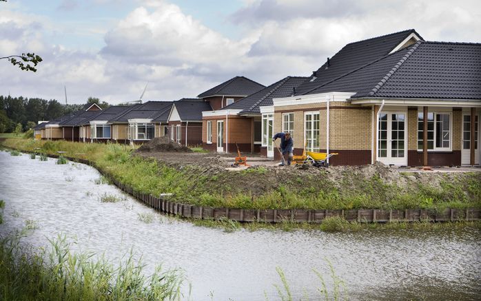 BUNNIK (ANP) – Bouwbedrijf BAM ziet de rust op de woningmarkt voorlopig niet wederkeren. Foto ANP