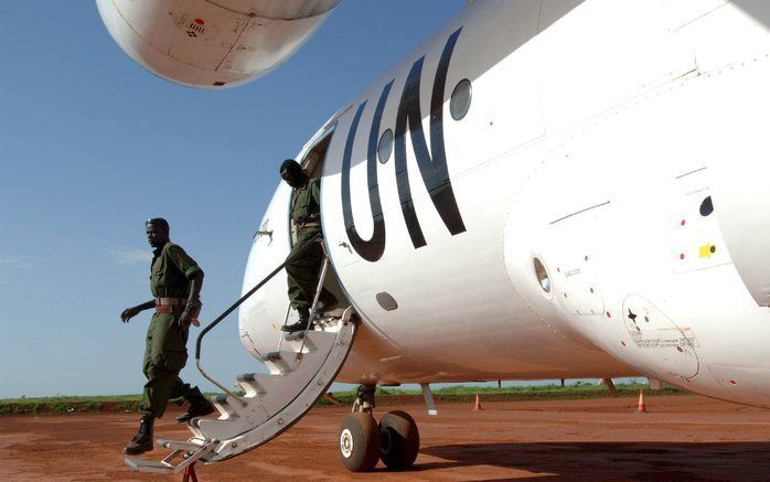 DEN HAAG - Nederland verlengt deelname VN-missie Sudan tot april 2010. Foto EPA