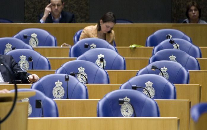 DEN HAAG - De PVV van Wilders is nog steeds de grootste, maar het CDA kruipt dichterbij. Dat blijkt uit de peiling van onderzoeker Maurice de Hond die zondag is gepresenteerd. Foto ANP