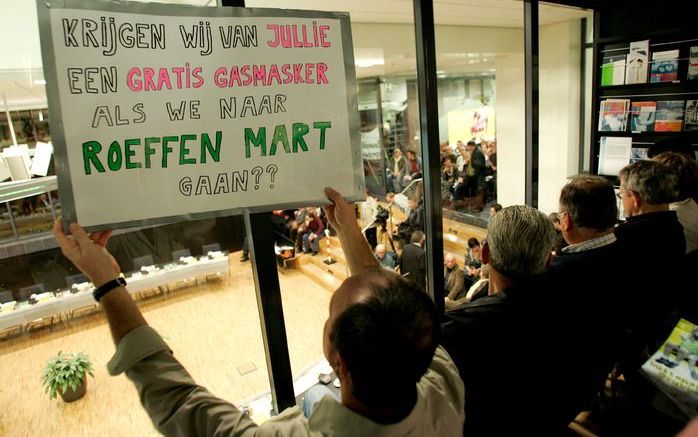 Megastallen roepen ook in andere delen van het land protesten op. foto ANP