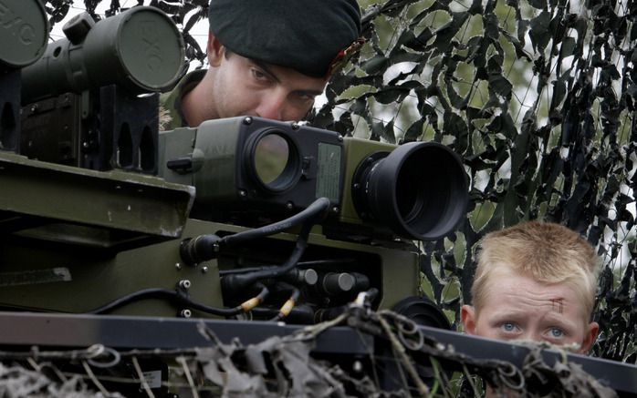 de Koninklijke Landmacht hebben dit weekeinde 130.000 bezoekers getrokken. Een record voor het evenement. Foto ANP