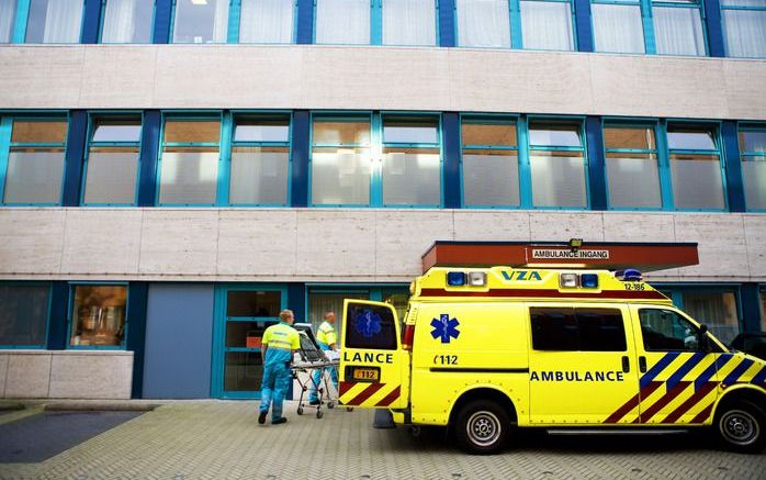 Info over Brabantse ambulancepatiënten op internet. foto ANP