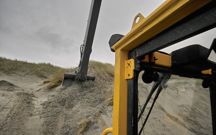 DEN HAAG – Bewoners van de villawijk Goese Meer zijn naar de Raad van State gestapt om te voorkomen dat de gemeente Goes binnenkort de grondwal Hoge Duin in het natuurgebied Goese Diep laat afgraven. Foto ANP