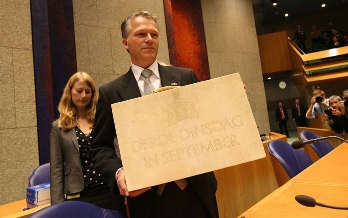 De Tweede Kamer wil dat alle leden op de vrijdag voor Prinsjesdag de begrotingsstukken krijgen met daarin de plannen van het kabinet voor volgend jaar. Foto ANP