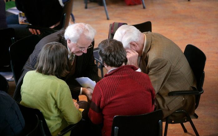 „Met onze zorgen over breuken, scheuren en verdeeldheid moeten wij naar de Heere toe.” Foto RD, Sjaak Verboom