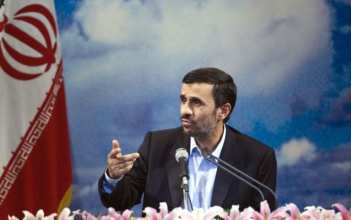 De Iraanse president Mahmoud Ahmadinejad zegt dat zijn land geen behoefte heeft aan kernwapens. Foto EPA