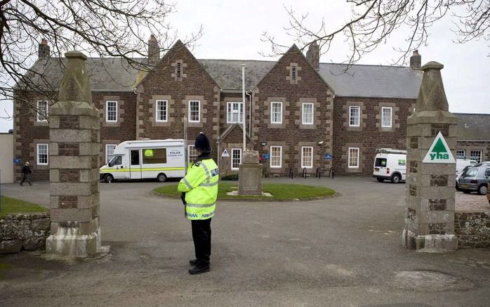 Tehuis Haut de la Garenne op Jersey waar kinderen zijn aangerand. Foto EPA