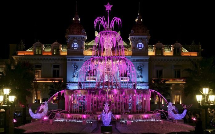 Het bekende casino van Monaco. Foto EPA