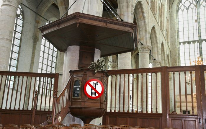 „Een beeldopname van een kerkdienst kan nuttig zijn.” Foto RD, Anton Dommerholt