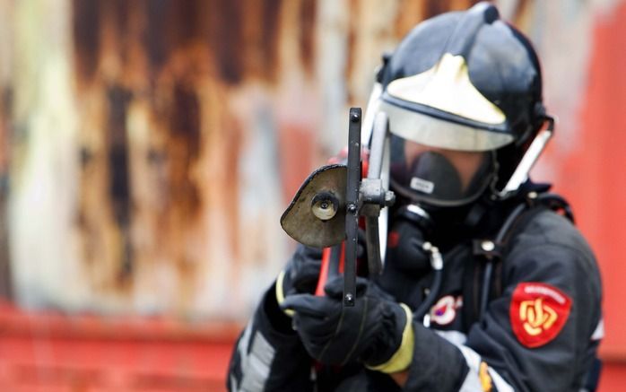 De uittocht van vrijwilligers bij de brandweer is minder groot dan werd aangenomen. Foto ANP