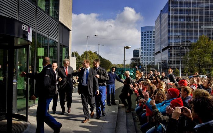 De gemeente Medemblik gaat de slachtoffers van het DSB–drama bijstaan. Foto ANP