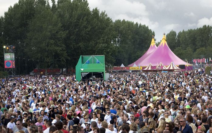 DEN HAAG – Het is bezwaarmakende bewoners van Vijfhuizen niet gelukt een stokje te steken voor de openstelling van het Floriadeterrein in de Haarlemmermeer voor megafestijnen als Mysteryland. Foto ANP