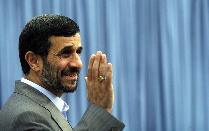 De Iraanse president Mahmoud Ahmadinejad. Foto EPA