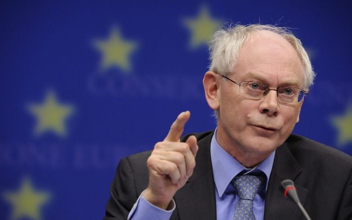 De nieuwe EU–president Herman Van Rompuy. Foto EPA