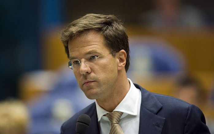 DEN HAAG – Rutte (VVD) is door zijn collega’s in de Tweede Kamer gekozen tot Politicus van het Jaar. Verdonk (Trots op Nederland) is volgens de parlementsleden het slechtste Kamerlid van 2009. Foto ANP