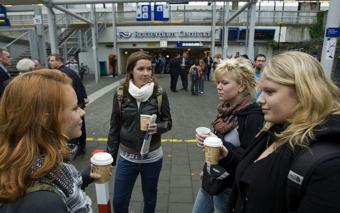 Gratis koffie. Foto ANP