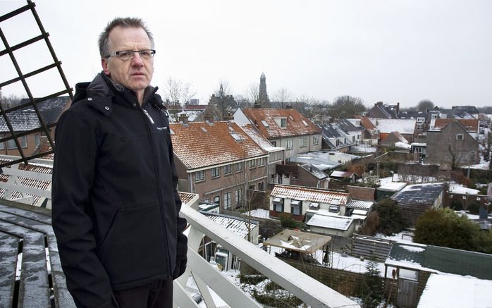 IJSSELSTEIN – Voorzitter Bart Rietveld van de Stichting Historische Kring IJsselstein. De stad aan de Hollandse IJssel viert dit jaar zijn 700e verjaardag. Foto RD, Christiaan Zielman