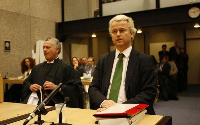 AMSTERDAM – In zijn kritiek op de islam spreekt PVV-leider Wilders altijd als parlementariër, nooit op persoonlijke titel. Foto ANP