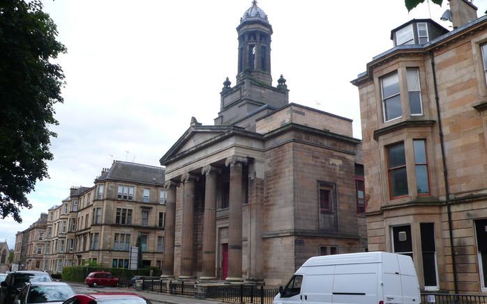 Finnieston Free Church in Glasgow, het bedehuis van Andrew Bonar. beeld James Sellers