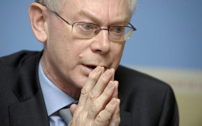 EU–president Herman Van Rompuy. Foto EPA