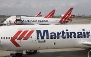 Luchtvaartmaatschappij Martinair zint op nieuwe maatregelen om de economische neergang het hoofd te bieden. Foto ANP