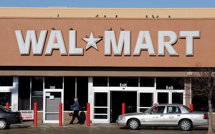 Een Wal-Mart winkel. Foto EPA.