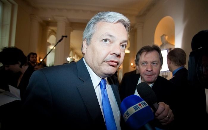 BRUSSEL – De Belgische vicepremier Didier Reynders is op eigen verzoek ontheven van zijn opdracht te bemiddelen in de politieke crisis in België. Dat meldden Vlaamse media maandag. Foto ANP