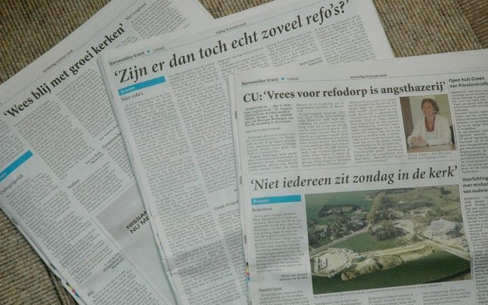 BARNEVELD – De discussie over de vermeende toename van het aantal reformatorische christenen leidde tot tal van artikelen in de Barneveldse Krant. Het blad ruimde de achterliggende weken dagenlang zijn kolommen in voor ingezonden brieven van lezers. Foto 