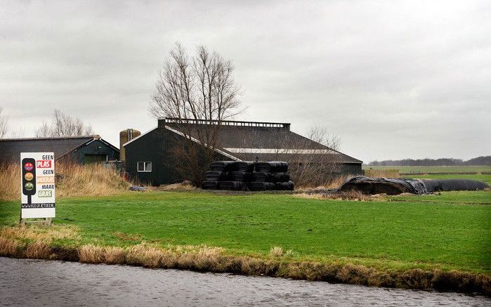 Boeren krijgen minder geld uit Brussel, maar mogen wel hun productie uitbreiden. Foto ANP