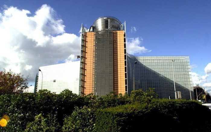 BRUSSEL - Het gebouw van de Europese Commissie in Brussel. Foto EPA