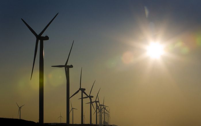 BRUSSEL – Een windpark in de VS is als eerste uitgerust met radartechnologie om vogelzwermen te detecteren. De windmolens stoppen automatisch met draaien als grote zwermen in aantocht zijn. Foto: ANP