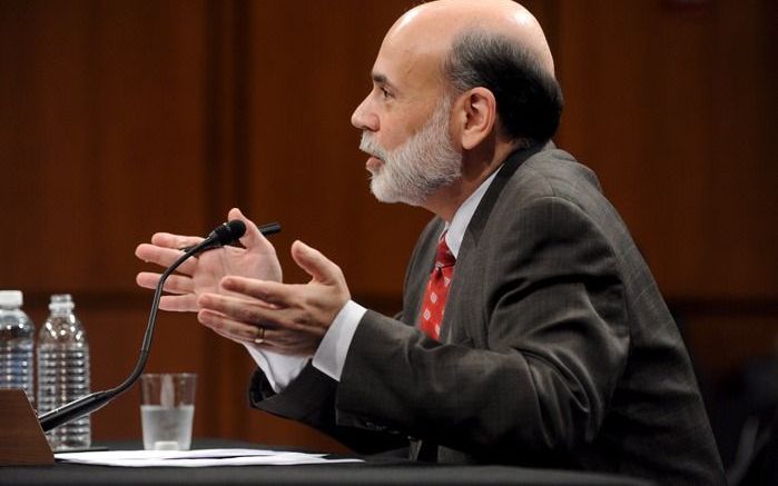 WASHINGTON - De Amerikaanse centralebankpresident Ben Bernanke. Foto EPA