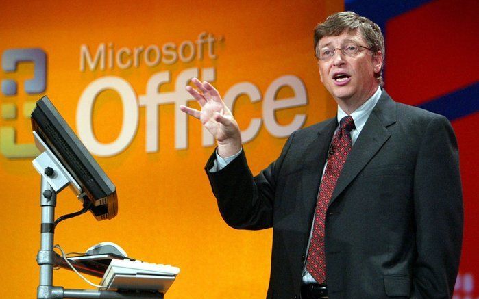 Bill Gates van Microsoft. Foto EPA