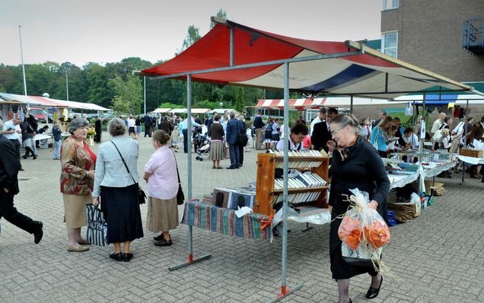 De Hersteld Hervormde Kerk belegde zaterdag in Amersfoort haar derde landelijke zendingsdag. Het kerkverband wil zending gaan bedrijven in Suriname. Foto Erik Kottier