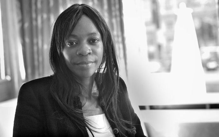 Dambisa Moyo: Het is niet de taak van een westers land om voor scholen in Afrika te zorgen. De regeringen van Afrikaanse landen moeten hun verantwoordelijkheid gewoon nemen. Nederland zorgt toch ook niet voor scholen in Duitsland? Foto RD, Christiaan Ziel