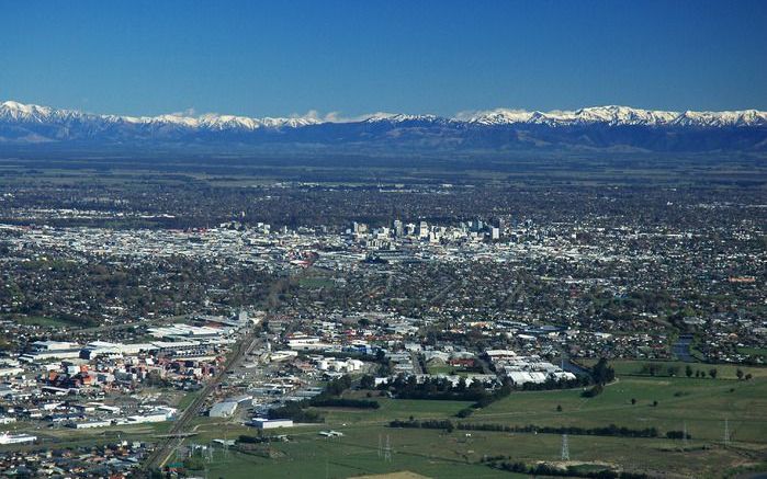 Christchurch, Nieuw Zeeland. Foto P. Stalder