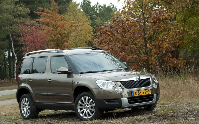 De nieuwe Skoda Yeti is stoer en vriendelijk tegelijk. Ondanks zijn bescheiden lengte hebben de ontwerpers het model maximaal functioneel gemaakt. Foto’s Tony Vos