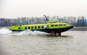 De openbaar vervoermaatschappij Waterbus BV stopt volgend jaar met het personenvervoer over water tussen de Drechtsteden en met de verbinding Dordrecht–Rotterdam. Foto ANP.