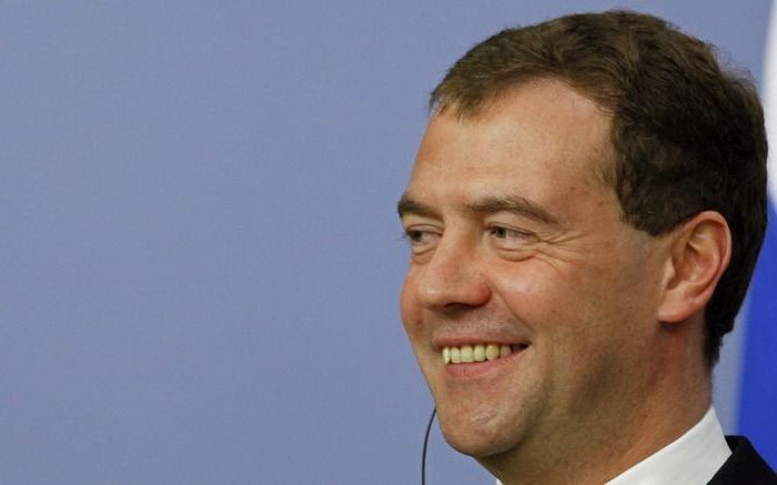 KIEV - Medvedev. Foto EPA