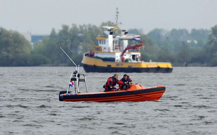 AMSTERDAM - Zoektocht naar vermiste schipper beëindigd. Foto ANP