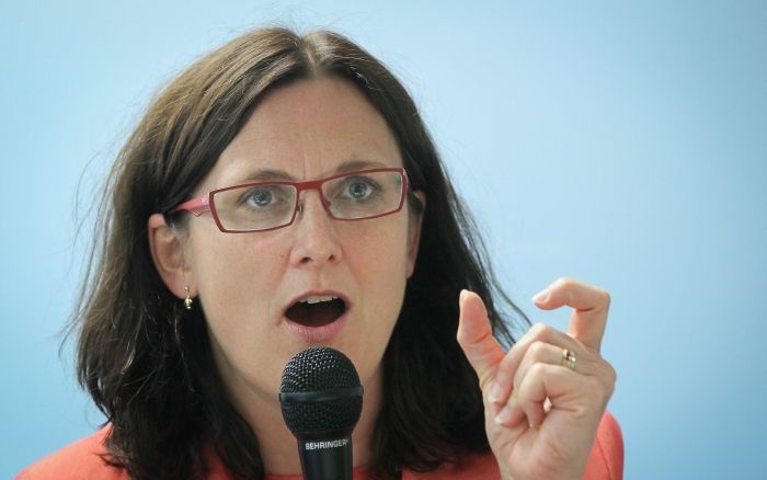 Eurocommissaris Cecilia Malmström. Foto EPA