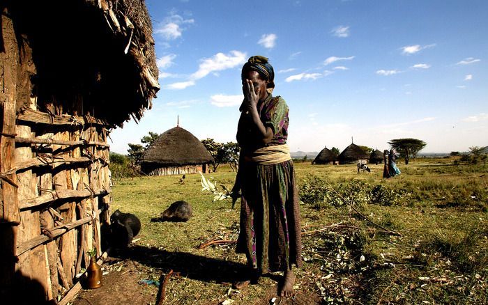 ADDIS ABEBA – „Dat voedselprijzen zo hard stijgen, heb ik in mijn leven nog niet meegemaakt. Ze gaan vrijwel dagelijks omhoog, en we zitten nu al op meer dan een verdubbeling van het niveau van enkele jaren terug.” Foto RD, Sjaak Verboom