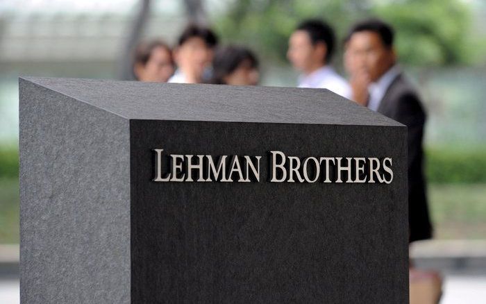 Twaalf topmanagers van Lehman Brothers aangeklaagd. foto EPA